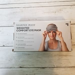 Sharper Image Weighted Comfort Eye Mask NIB